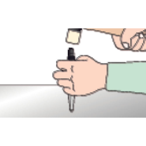 TRUSCO 【결품 중 · 12 월 말 입하 예정】 초경 칩 부착 공구 3 개 세트 TK-3A 1 S