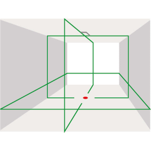 STS グリーンレーザー墨出器 SRS−440G SRS-440G 1 台