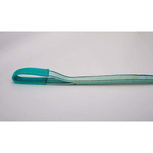 TRUSCCO 강력한 폴리 에스테르 슬링 JIS4 등급 양단 아이형 35mmX1.5m TPSH35-15 1개