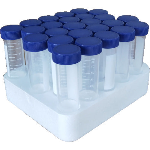 TRUSCO Centrifuge Tubes, Conical Type, 50ml, 500 in Rack, CT50C-500S, 1 Box