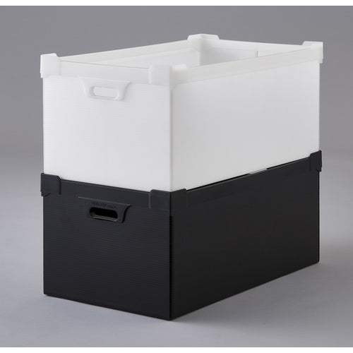 TRUSCO 골판지 플라스틱 45L 반투명 DP-560-5N 1 S