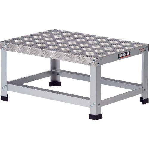 TRUSCO 로우 하이 시스템 스텝 알루미늄 발 받침대 500X350XH250 LH-250A 1 대
