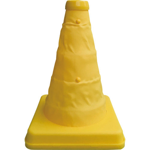 미즈 케이 신축식 삼각 콘 <옐로우> 20cm 8201037 1개