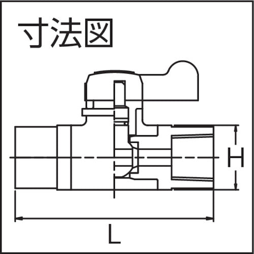 Eslon Mini Ball, Female Thread Rc1/4 x Female Thread Rc1/4 MV6GG 1 pc