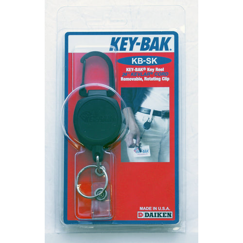 DAIKEN ツールホルダ キーバック 0.6mケブラー(R)コード カラビナ付 KB-SK 1 個