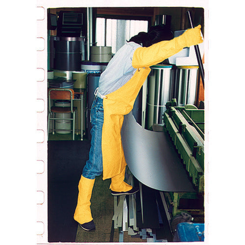 TRUSCO Aramid Cut-Resistant Protective Equipment Foot Cover AR-AK 1 Pair