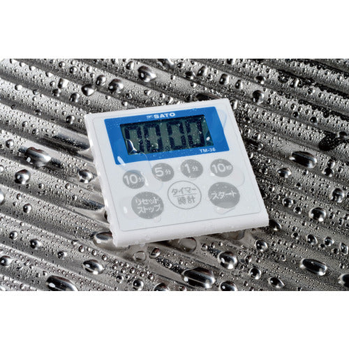 사토 방수 키친 타이머 TM-36(1709-30) 1709-30 1대