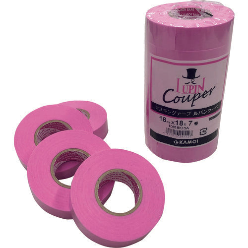 Kamoi Masking Tape for Construction (3 rolls) LUPINCOUPER-38 1 PK