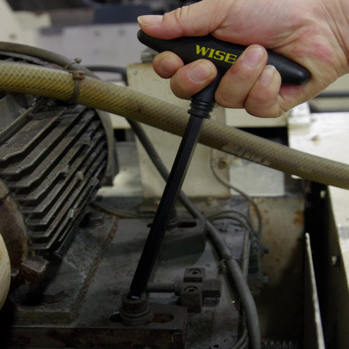 ワイズ T型ボールポイントレンチ プラスチックハンドル 8mm TBP-80 1 本