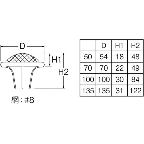 SANEI Plug-in Drain Guard H951-70 1 pc