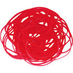 オーバンド シリコーンバンド クレアス #16 300g袋 レッド GGS-300-RD 1 袋