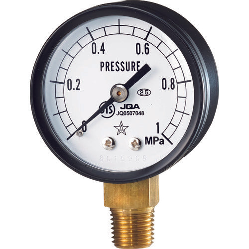 Bottom right: General pressure gauge Pressure range 0-2MPa Connection size R1/4 S-11-R-2MPA 1 piece