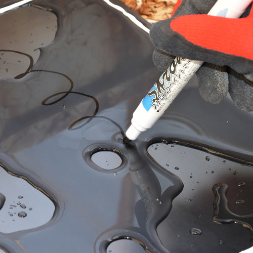 フエキ ストロングペイントマーカー 丸芯 2mm 白 フック FKST1-H 1 本