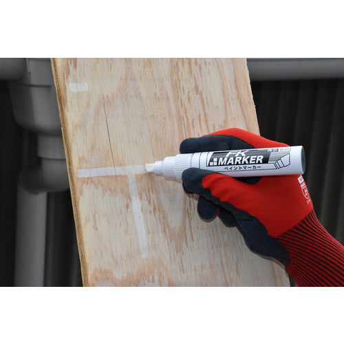 フエキ FKペイントマーカー 角芯 8mm 白 KFKF-1 1 本