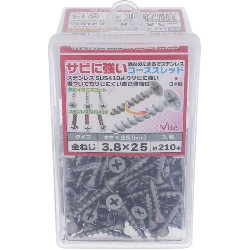 OHSATO 錆に強いコーススレッド 3.8×25 (210本入) 544-321 1 PK