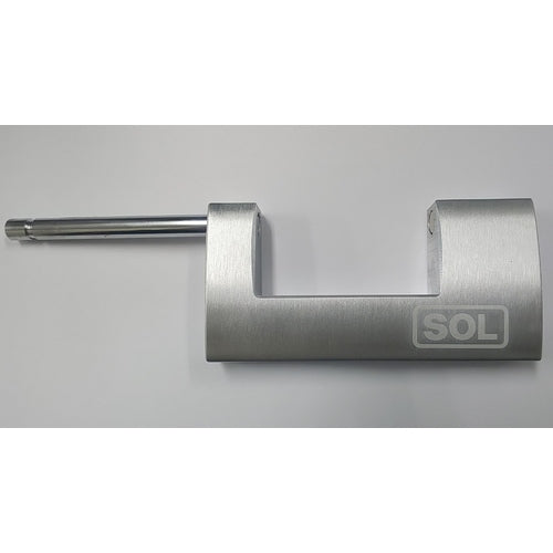 SOL No. 5700 Aluminum Warehouse Lock, Standard Key, 80mm, 5700-80SD, 1 pc