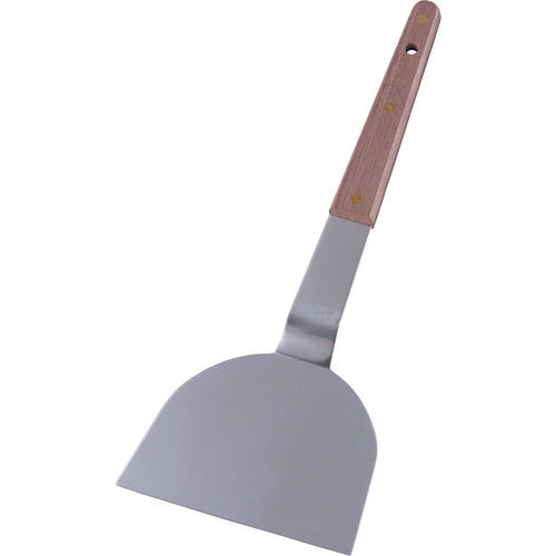 TKG ヘラ ローズ柄起金 5寸 SA18−0ステンレス GOK04050 1 個