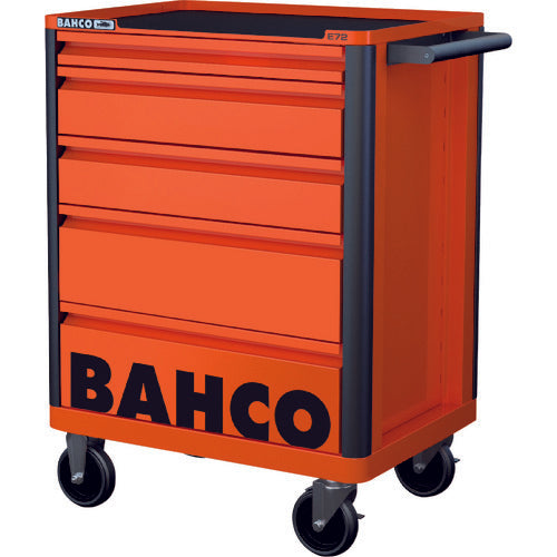 Bahco Steel Tool Storage Entry Cart, Black, 5 Tiers, 1472K5BLACK, 1 Unit