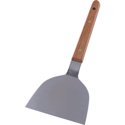 TKG ヘラ ローズ柄起金 4寸 SA18−0ステンレス GOK04040 1 個