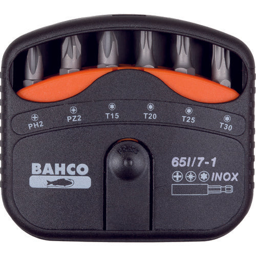 バーコ 片頭ドライバービットセット 7本 65I/7-1 1 S