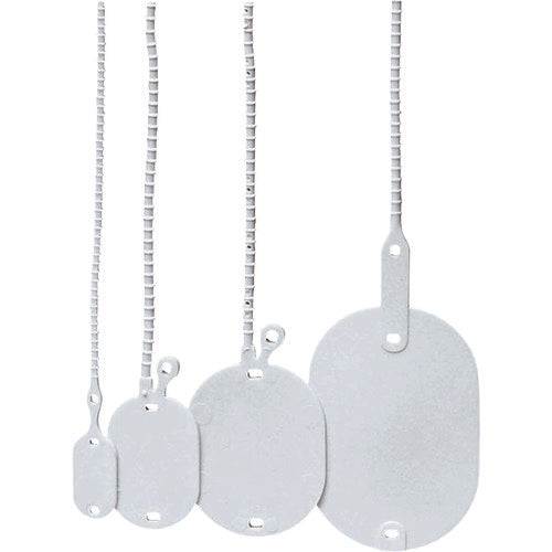 未来 ワンタッチカラーエフ (プラスチック製・線名札) 10枚入 KFY-3755W 1 袋