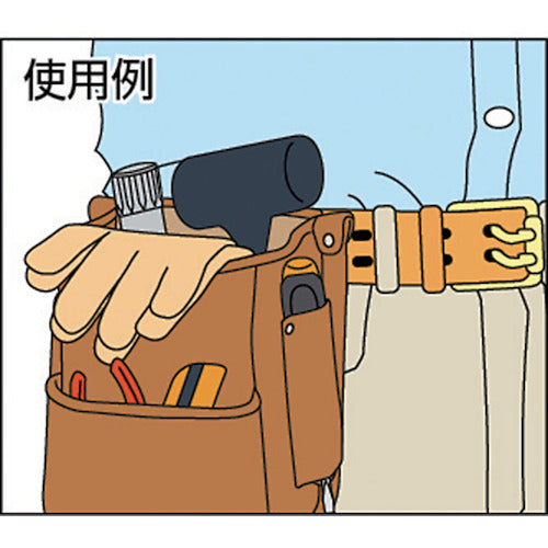 TRUSCO Nakayama style leather waist bag 180X220 NK 1 piece