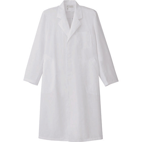 Aitos Men's White Coat, 6L, 861313-001-6L, 1 Piece
