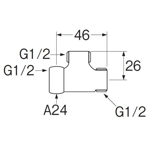 SANEI 片ナットベンリーカンチーズ T6-6XG-13 1 個