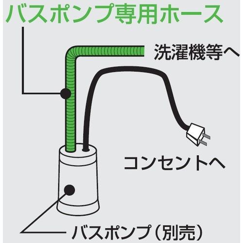 SANEI 목욕수 급수 호스 PT171-880-3 1 개