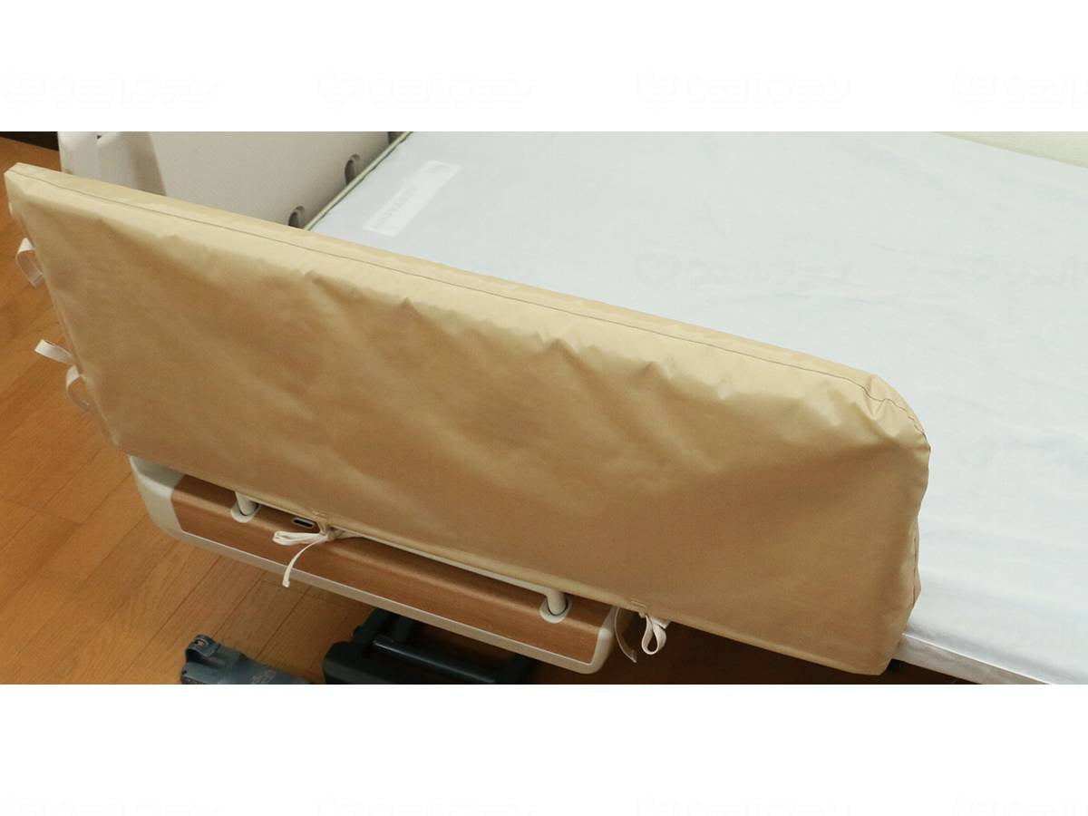 丸田シャツベッド柵カバー(クッション有り) ベージュ