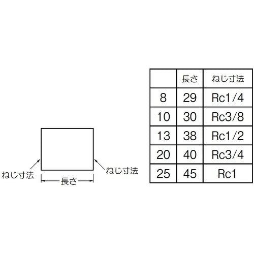 SANEI Stainless Steel Socket TS740-8 1 piece