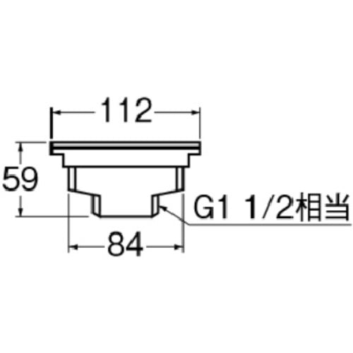 SANEI 流し排水栓 H62-L 1 個