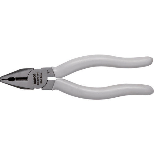 バーコ ペンチ ステンレス製 切断能力:鉄線Φ1.0mm、銅線Φ1.0mm 175mm SS400-180 1 丁