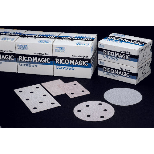 理研コランダム リコマジック マジックペーパー 穴なし 125パイ #100 52-MR3-MA-125X0-100 100 枚