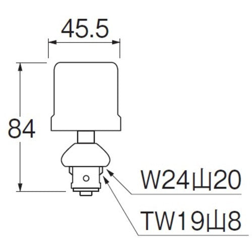 SANEI 수격 저감기 상부 PU7321-13 1개
