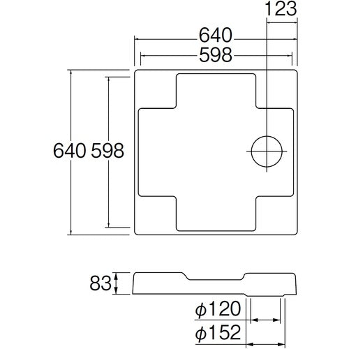 SANEI 세탁기 빵 H5410-640 1 개