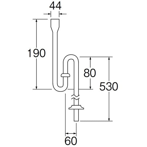 SANEI PC One S-trap PH701-1-25 1 pc