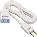 Panasonic 延長コードX 1mコード付 ホワイト WHA4911WP 1 個
