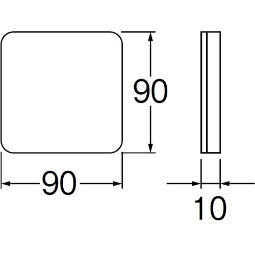 SANEI Anti-Vibration Pad PW75 1 piece