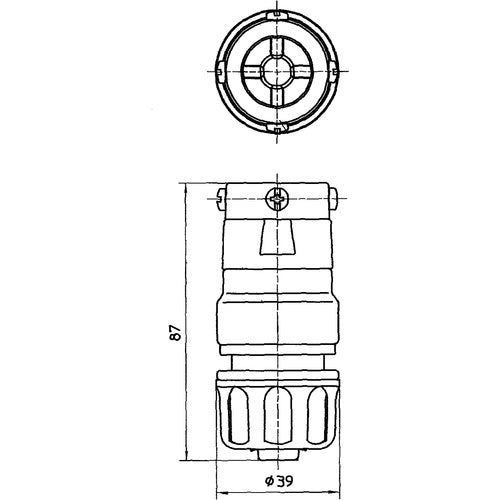 SANEI 元口セット PL70-10S 1 個