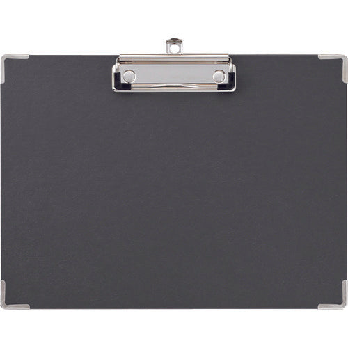 KING JIM 用箋挟み B5 黒 長辺とじ 収納約30枚 8334-BK 1 枚