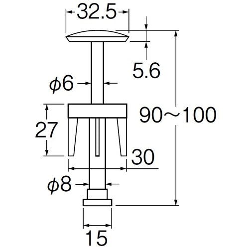 SANEI Pop-up stopper with hair catcher H36F32 1 piece