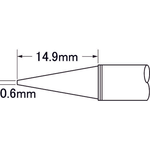 메트칼 Metcal MFR-1110·2210 시리즈 칩 카트리지 SFP-CNL06 1개