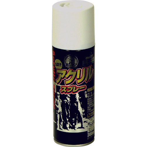 Asahipen BIGPRO Acrylic Spray 300ml White 605108 1 bottle