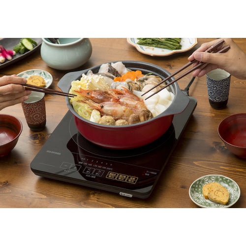 IRIS 572264 薄型IHクッキングヒーター1400W IHC-T43-B 1 台