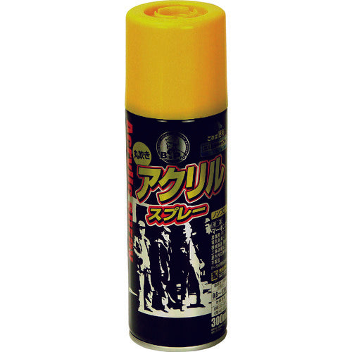 Asahipen BIGPRO Acrylic Spray 300ml Yellow 605115 1 bottle