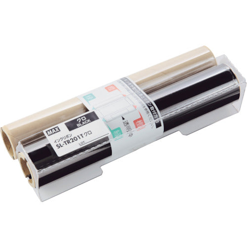 MAX ビーポップ CPM−200用インクリボン(詰替用)SL−TR206Tフカミドリ 50m巻 SL-TR206T 1 個
