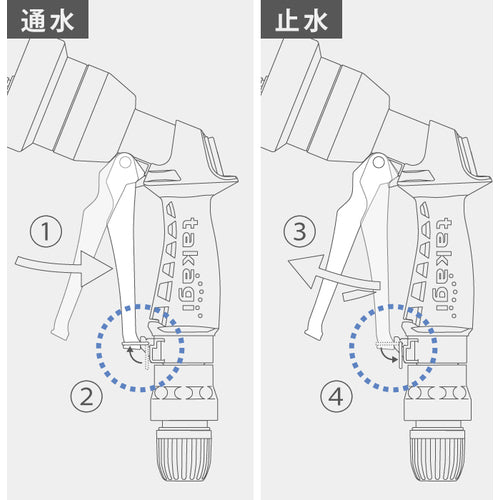 タカギ タフギアメタルFA QG556 1 個