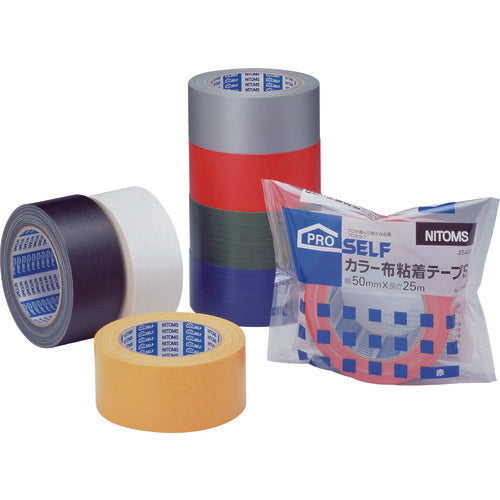 니톰즈 컬러 천 접착 테이프 S 블랙 J5436 1 개