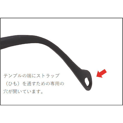 시게마츠 스펙터클형 보호 안경 EE-16(10개입) EE-16 1상자